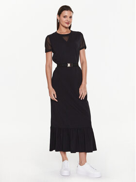 Liu Jo Sport Liu Jo Sport Rochie de zi TA3164 JS088 Negru Regular Fit