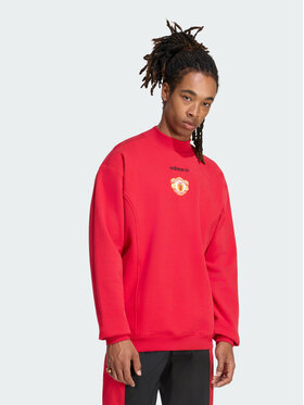 adidas adidas Bluza techniczna 172389 Czerwony Loose Fit