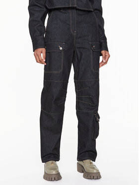 Remain Remain Jeans Raw RM2179 Schwarz Relaxed Fit