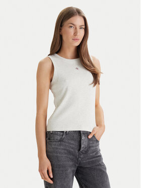 Calvin Klein Jeans Calvin Klein Jeans Felső LV047C201G Bézs Slim Fit