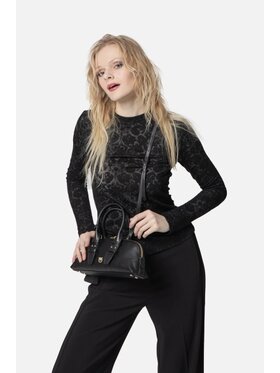PINKO PINKO Halenka Marinara Černá Regular Fit