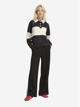 b.young b.young Παντελόνι Bypusti contrast pants Μαύρο Regular Fit