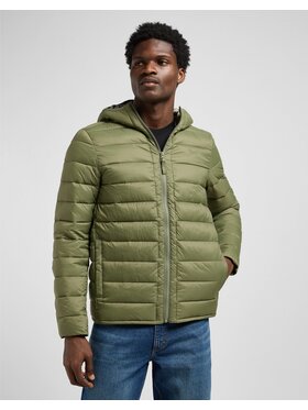 Lee Lee Kurtka zimowa PUFFER JACKET Zielony Regular Fit