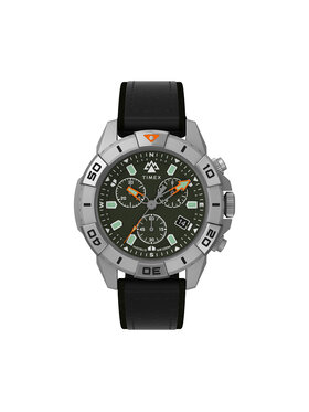 Timex Timex Годинник Expedition Ridge Chronograph TW2W16100 Чорний