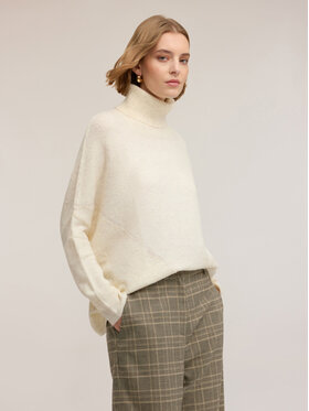 Motivi Motivi Cardigan M252E101822N011 Bianco Over Fit