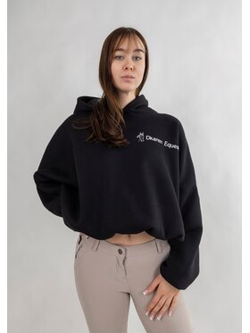DKaren Sport DKaren Sport Bluza Eq27 Czarny Classic Fit