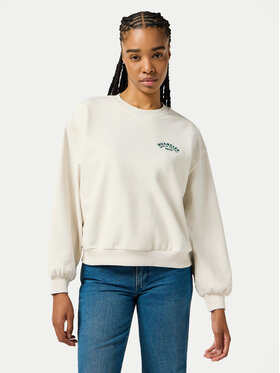 Wrangler Wrangler Majica dugih rukava 112356457 Écru Oversize