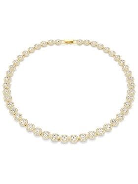 Swarovski Swarovski Naszyjnik Kolia Una Angelic 5720505 Złoty