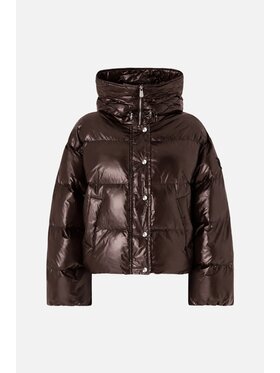 PINKO PINKO Kurtka zimowa Impasto Brązowy Oversize