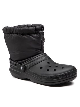 Crocs Crocs Kozaki Classic Lined Neo Puff Boot 206630 Czarny