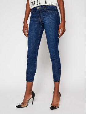 Lee Lee Jeansy Scarlett Cropped L30CPQAN 112106378 Granatowy Skinny Fit