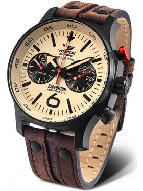 Vostok Europe Vostok Europe Zegarek 6S21-595C644 Brązowy