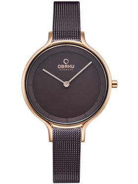 Obaku Obaku Zegarek V228LXVNMN Czarny