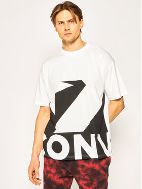Converse Converse T-shirt Star Chevron Icon remix 10018381-A01 Bijela Regular Fit