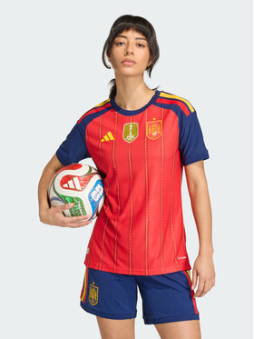 adidas adidas Koszulka techniczna Spain 26 Home Authentic Jersey Czerwony Regular Fit