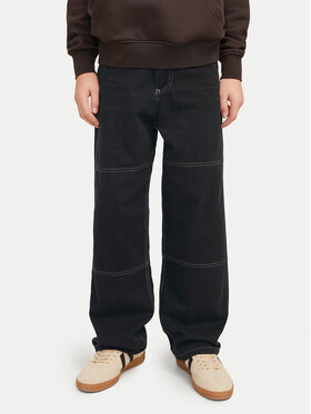 Jack&Jones Junior Jack&Jones Junior Pantaloni din material Bill 12273943 Negru Baggy Fit