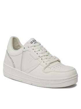 Guess Guess Sneakersy Ancona Low FMPANC LAC12 Biela