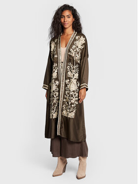 NKN Nekane NKN Nekane Kimono GF.ANDROMEDA Rjava Relaxed Fit