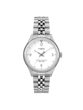 Timex Timex Zegarek Waterbury TW2R69400 Srebrny