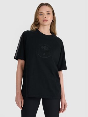 4F 4F T-shirt 4FRSS25TTSHF2791-20S Nero Oversize