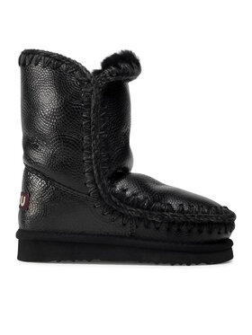 Mou Mou Μπότες Χιονιού Eskimo Boot 24 FW101000B Μαύρο