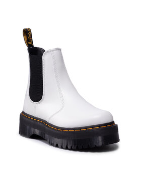 Dr. Martens Dr. Martens Μποτάκια με λάστιχο 2976 Squad 25055100 Λευκό