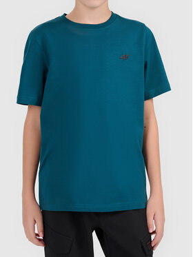 4F 4F T-Shirt 4FJWAW26TTSHM3507-40S Zielony ciemny Active Fit