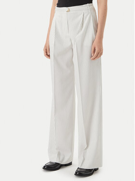 HUGO HUGO Pantaloni di tessuto Hejuly 50559202 Bianco Loose Fit