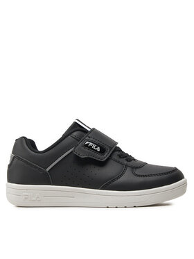 Fila Fila Сникърси C. Court Velcro Kids FFK0120 Черен