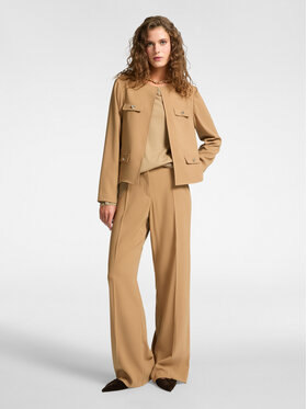 Elena Mirò Elena Mirò Pantaloni di tessuto P163P000359N052 Beige Regular Fit