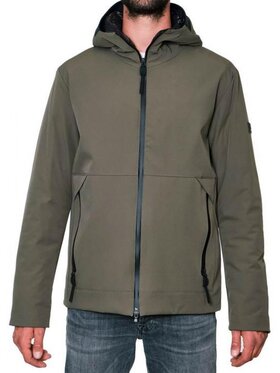 Peuterey Peuterey Cappotto q-dav-47862 Verde Regular Fit