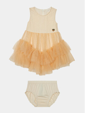 Guess Guess Vsakodnevna obleka A4RK03 KC3F0 Bež Regular Fit