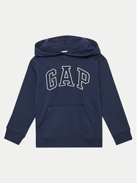 Gap Gap Majica dugih rukava 516663-06 Tamnoplava Regular Fit