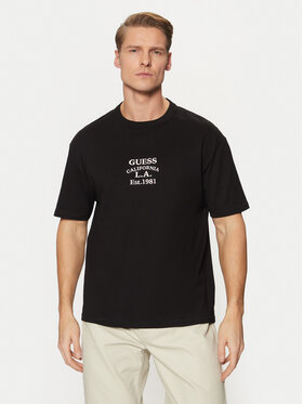 Guess Guess Tricou M5RI35 K8FQ4 Negru Oversize