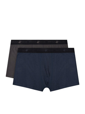 Beverly Hills Polo Club Beverly Hills Polo Club Set od 2 para bokserica CEO_ZGW_BHPC_002_AW25_(2-PACK) Siva