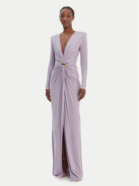 Elisabetta Franchi Elisabetta Franchi Sukienka wieczorowa AB-R29-61E2-V850 Fioletowy Regular Fit