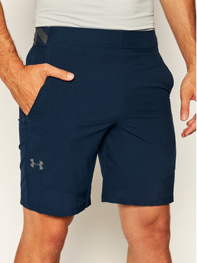 Under Armour Under Armour Szorty sportowe Vanish Woven 1328654 Granatowy Loose Fit