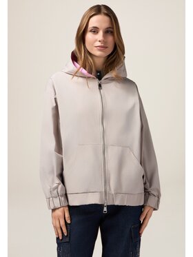 Oltre Oltre Płaszcz 0078J000121N0R3 Szary Regular Fit