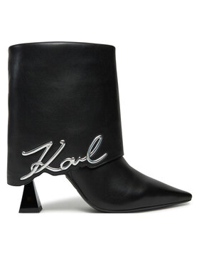 KARL LAGERFELD KARL LAGERFELD Členková obuv KL32044A Čierna