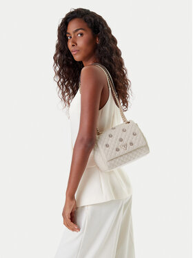 Guess Guess Дамска чанта Everlee HWEG86 79210 Екрю