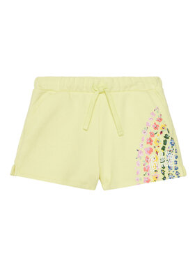 Gap Gap Szorty sportowe 719777-00 Żółty Regular Fit