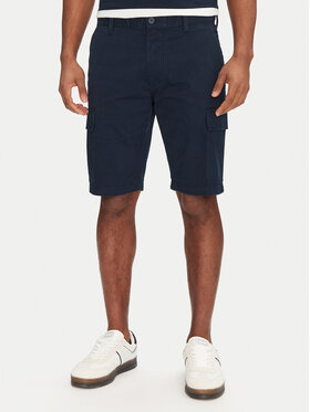 Tommy Jeans Tommy Jeans Pantalon scurți din material Scanton DM0DM21949 Bleumarin Regular Fit