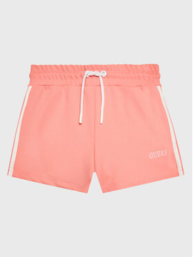 Guess Guess Szorty sportowe J3GD20 KBO62 Różowy Relaxed Fit