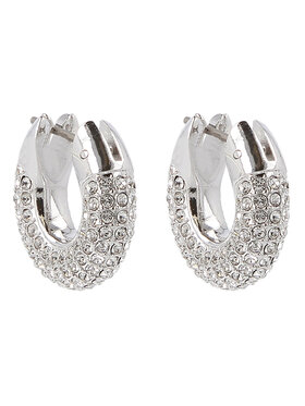 Swarovski Swarovski Kolczyki Dextera Hoop 5618306 Srebrny