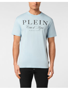 PHILIPP PLEIN PHILIPP PLEIN T-Shirt 24699 Světle modrá Regular Fit