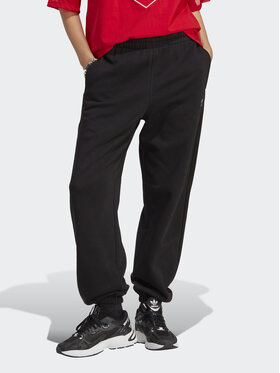adidas adidas Teplákové kalhoty Essentials Fleece IA6437 Černá Regular Fit