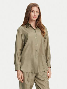 Marella Marella Camicia Alec 2513111015 Verde Regular Fit