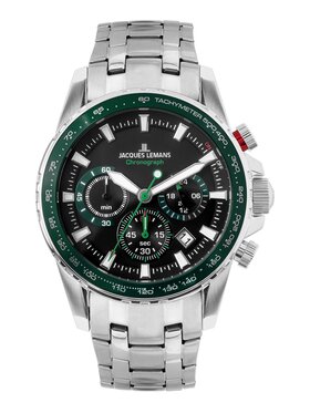 Jacques Lemans Jacques Lemans Zegarek 1-2099F Srebrny