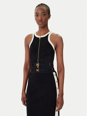 Elisabetta Franchi Elisabetta Franchi Top TK-71S-61E2-V270 Schwarz Regular Fit