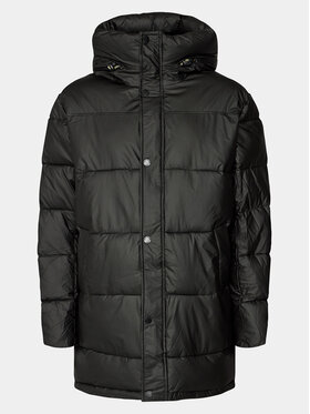 INDICODE INDICODE Пухено яке Declan 15-721 Черен Regular Fit